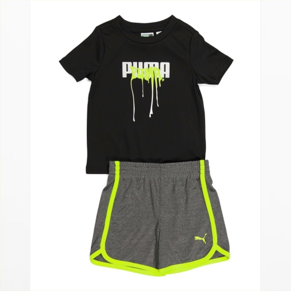 Puma Other - PUMA Big Boy Tee And Shorts Set 4064